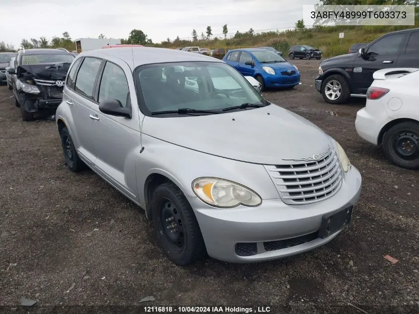 2009 Chrysler Pt Cruiser VIN: 3A8FY48999T603373 Lot: 12116818