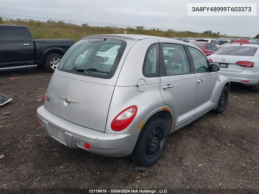 2009 Chrysler Pt Cruiser VIN: 3A8FY48999T603373 Lot: 12116818