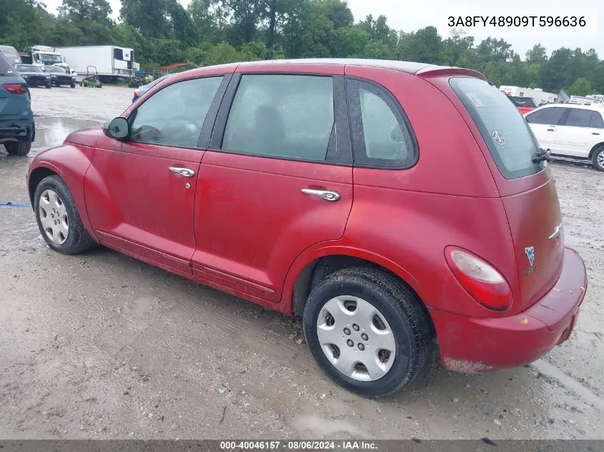 2009 Chrysler Pt Cruiser Lx VIN: 3A8FY48909T596636 Lot: 40046157