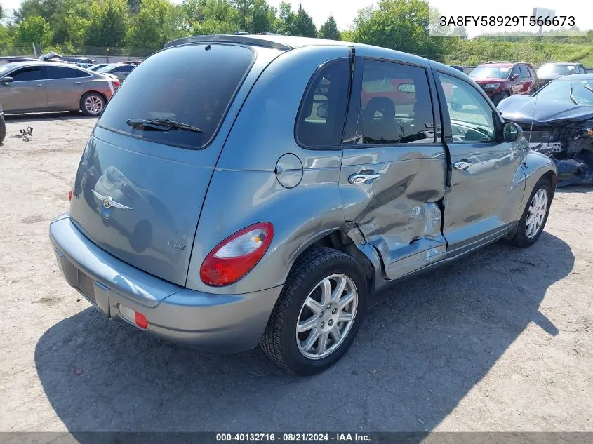 2009 Chrysler Pt Cruiser Touring VIN: 3A8FY58929T566673 Lot: 40132716