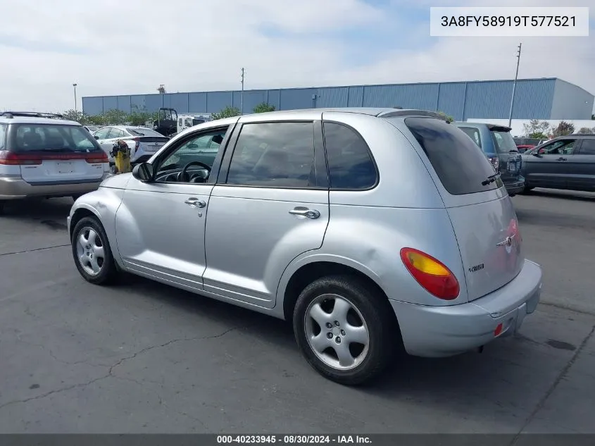 2009 Chrysler Pt Cruiser Touring VIN: 3A8FY58919T577521 Lot: 40233945