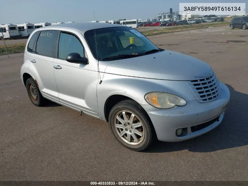 2009 Chrysler Pt Cruiser Touring VIN: 3A8FY58949T616134 Lot: 40333533