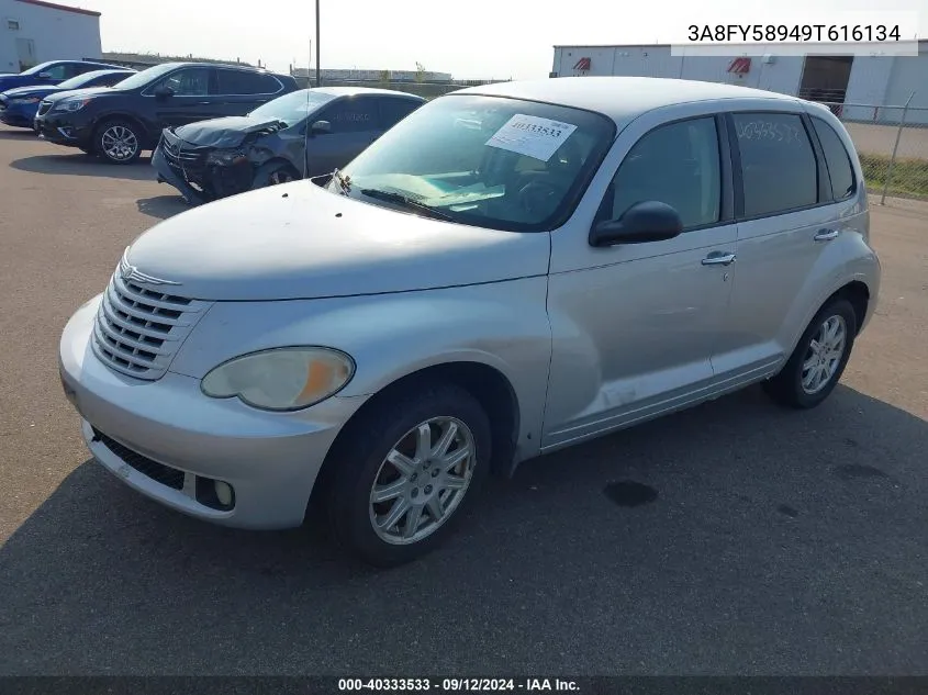 2009 Chrysler Pt Cruiser Touring VIN: 3A8FY58949T616134 Lot: 40333533