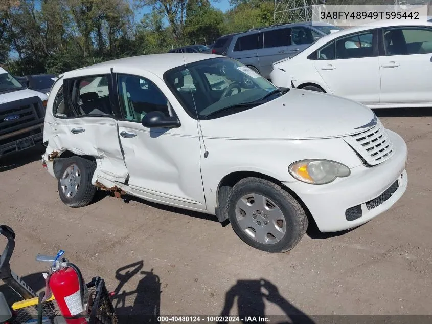 2009 Chrysler Pt Cruiser Lx VIN: 3A8FY48949T595442 Lot: 40480124