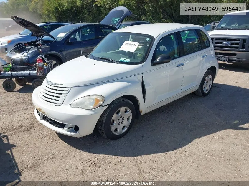 2009 Chrysler Pt Cruiser Lx VIN: 3A8FY48949T595442 Lot: 40480124