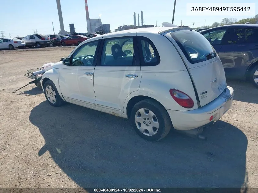 2009 Chrysler Pt Cruiser Lx VIN: 3A8FY48949T595442 Lot: 40480124