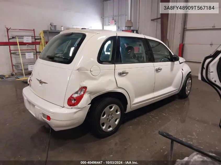 2009 Chrysler Pt Cruiser Lx VIN: 3A8FY48909T567184 Lot: 40496447