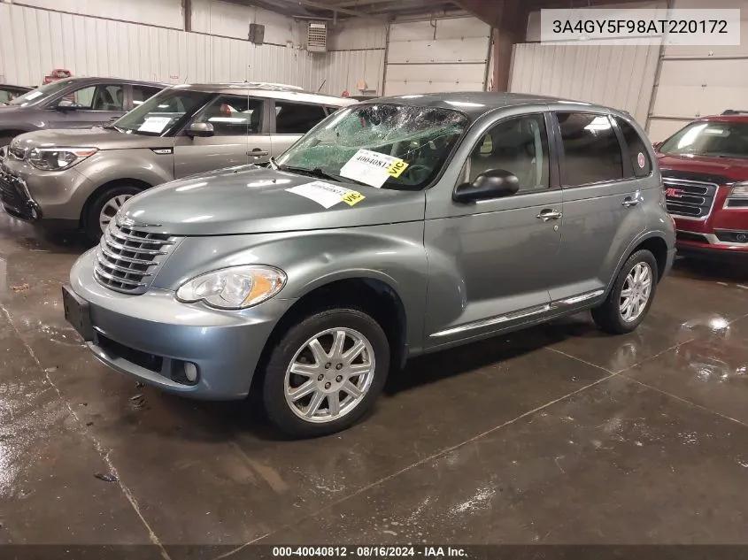 3A4GY5F98AT220172 2010 Chrysler Pt Cruiser Classic