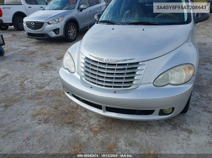 2010 Chrysler Pt Cruiser Classic VIN: 3A4GY5F95AT208643 Lot: 40542474