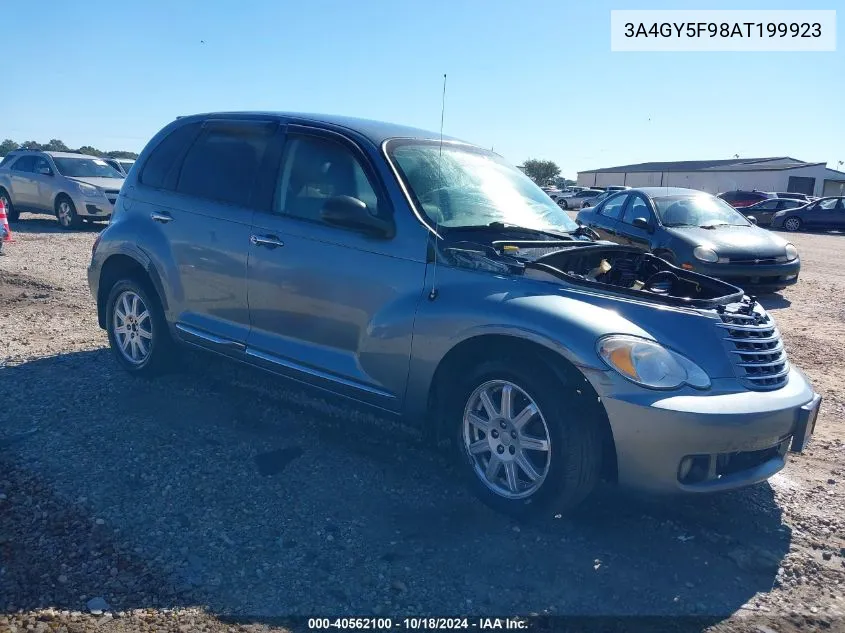 2010 Chrysler Pt Cruiser Classic VIN: 3A4GY5F98AT199923 Lot: 40562100