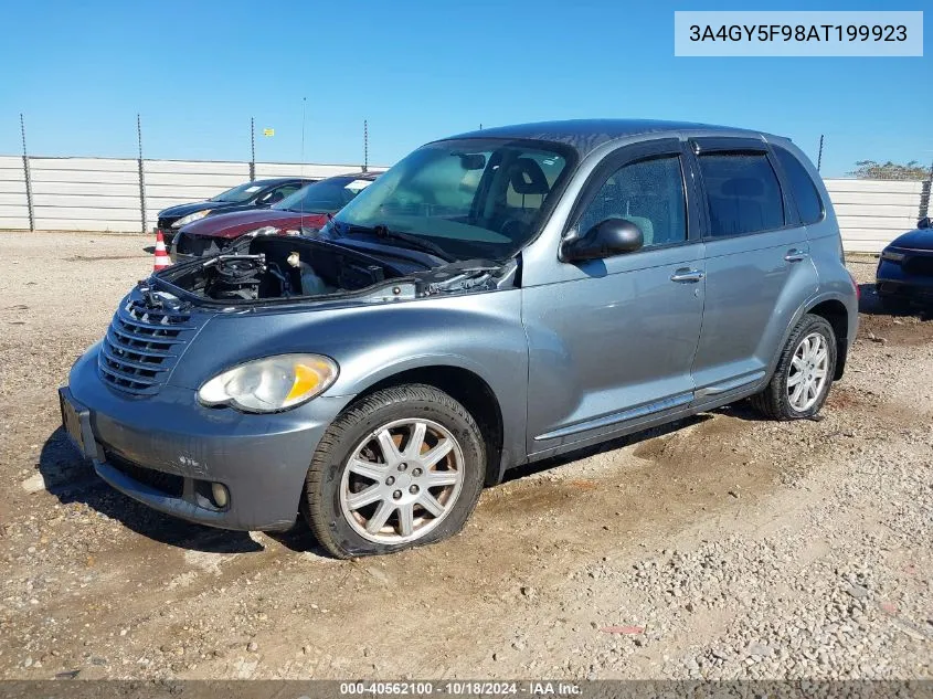 2010 Chrysler Pt Cruiser Classic VIN: 3A4GY5F98AT199923 Lot: 40562100