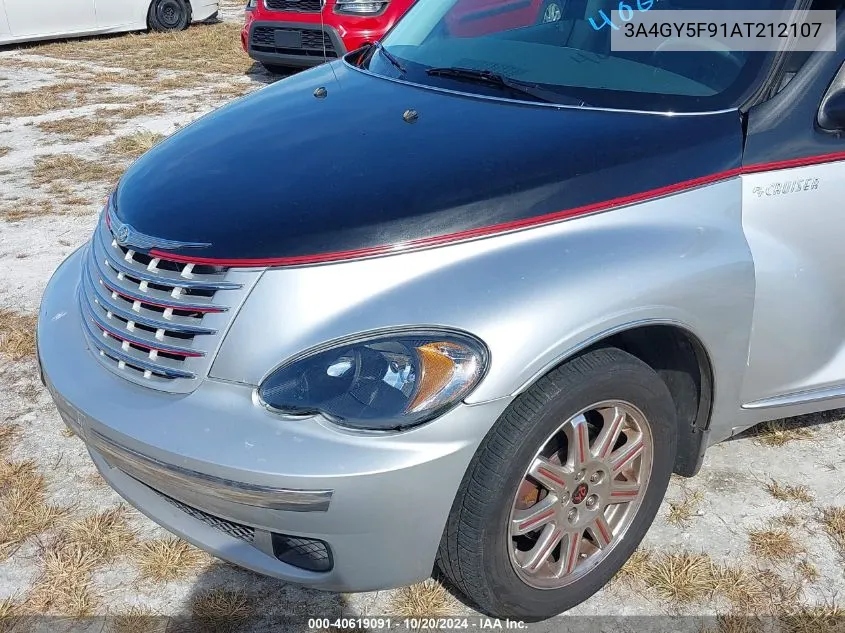 2010 Chrysler Pt Cruiser Classic VIN: 3A4GY5F91AT212107 Lot: 40619091