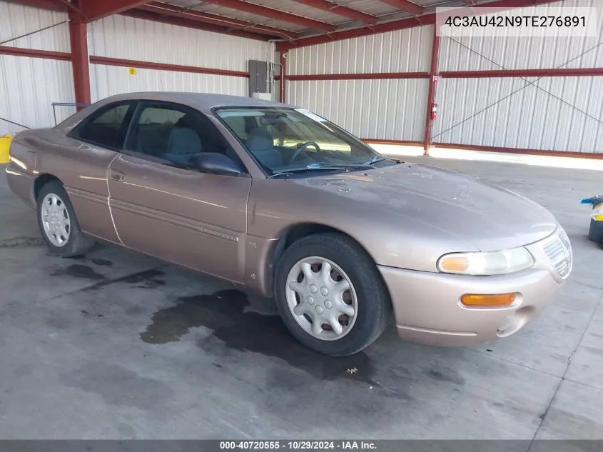 1996 Chrysler Sebring Lx VIN: 4C3AU42N9TE276891 Lot: 40720555