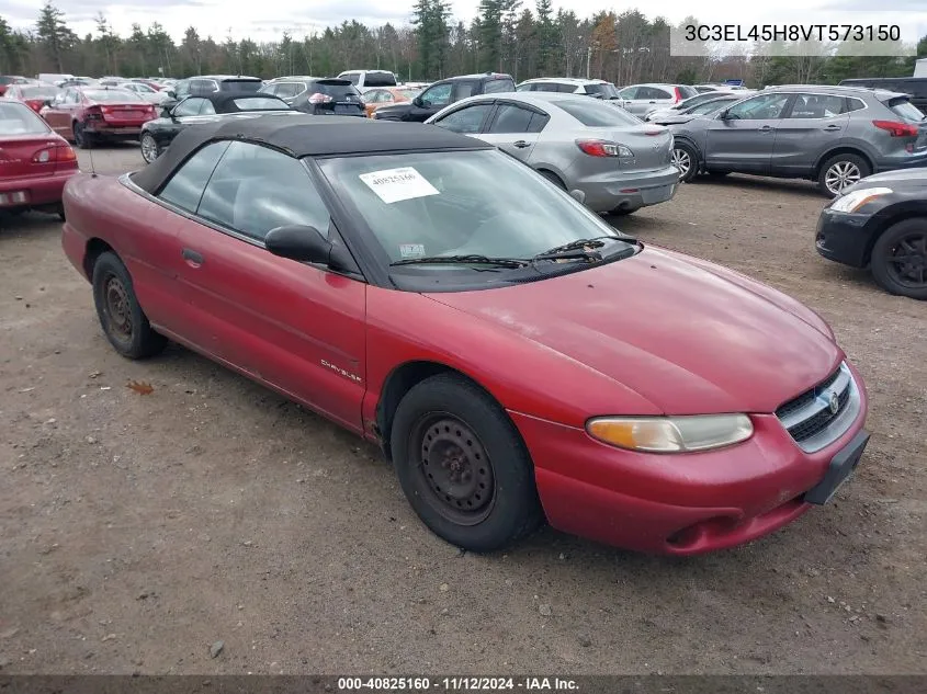 1997 Chrysler Sebring Jx VIN: 3C3EL45H8VT573150 Lot: 40825160