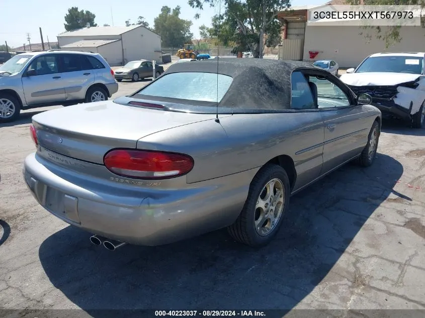 3C3EL55HXXT567973 1999 Chrysler Sebring Jxi