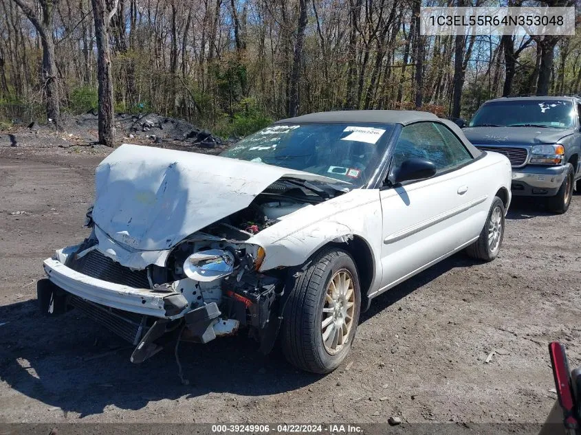 2004 Chrysler Sebring Lxi VIN: 1C3EL55R64N353048 Lot: 39249906