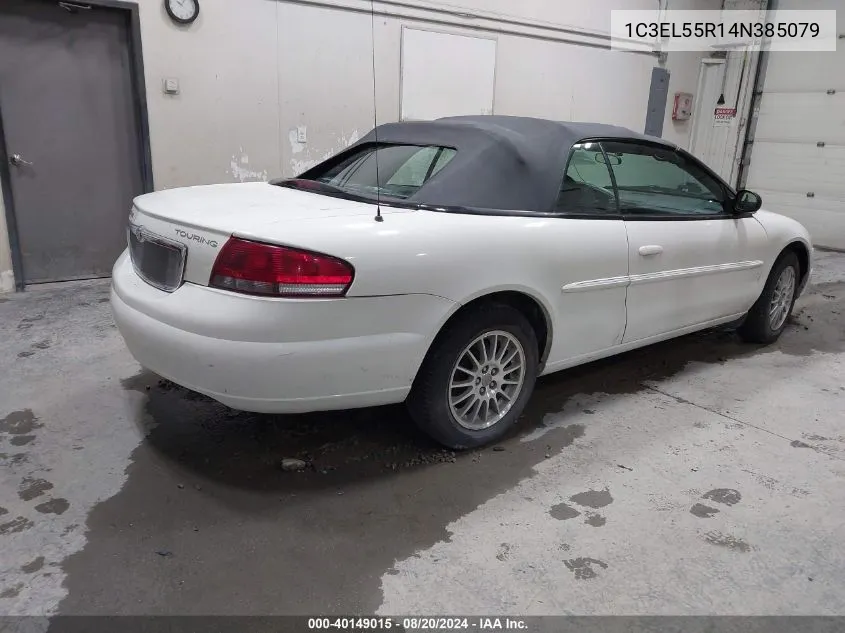 1C3EL55R14N385079 2004 Chrysler Sebring Lxi