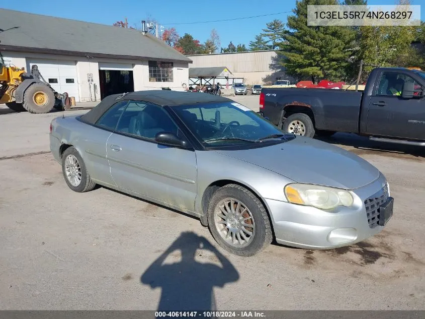 2004 Chrysler Sebring Lxi VIN: 1C3EL55R74N268297 Lot: 40614147