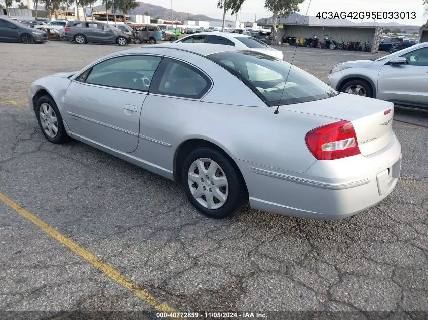 2005 Chrysler Sebring VIN: 4C3AG42G95E033013 Lot: 40772859