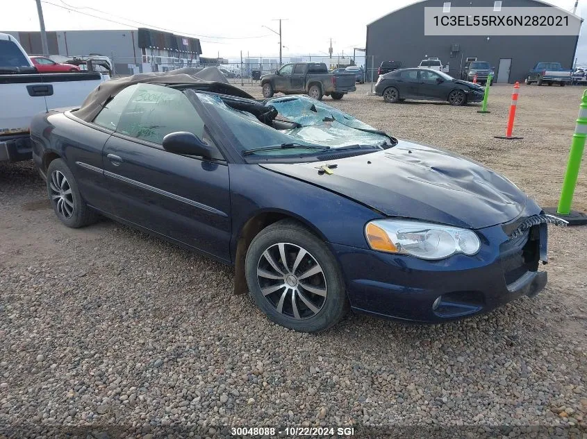 2006 Chrysler Sebring Touring VIN: 1C3EL55RX6N282021 Lot: 30048088