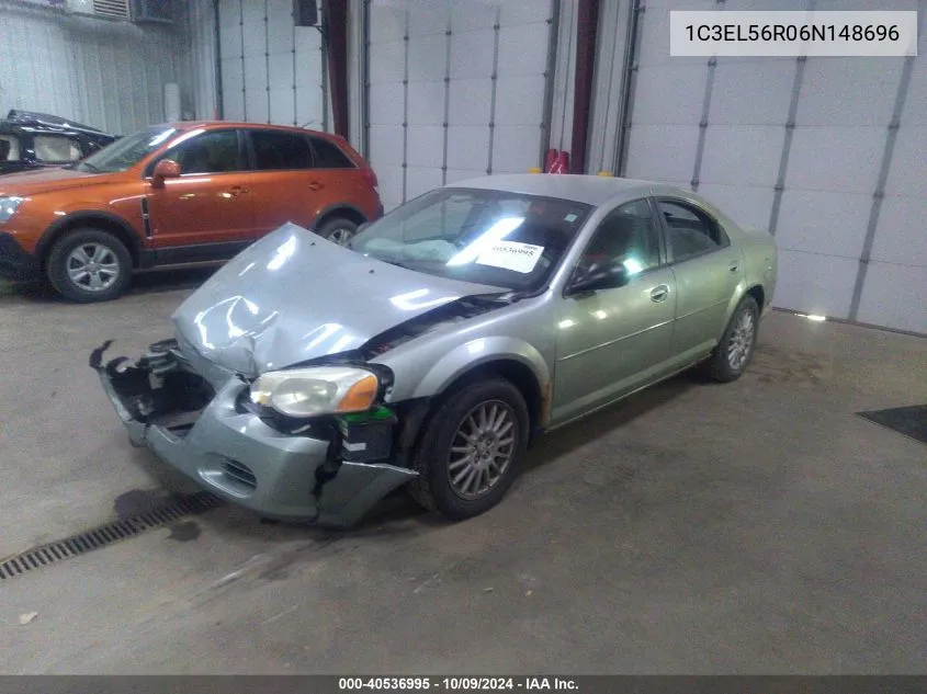 2006 Chrysler Sebring Touring VIN: 1C3EL56R06N148696 Lot: 40536995