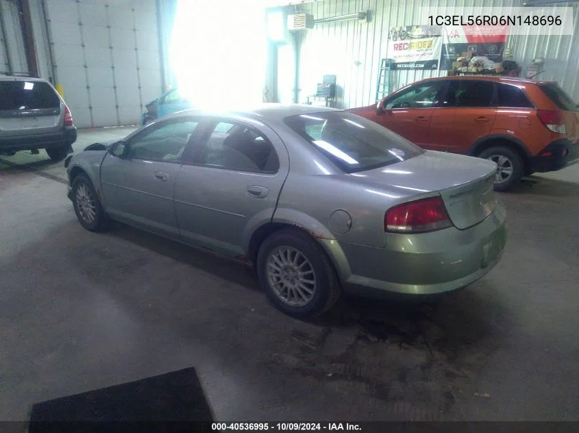 2006 Chrysler Sebring Touring VIN: 1C3EL56R06N148696 Lot: 40536995