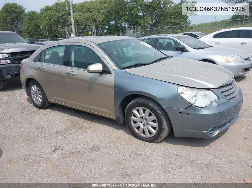 2007 Chrysler Sebring VIN: 1C3LC46K37N516925 Lot: 39879077