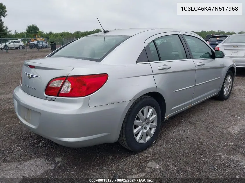 1C3LC46K47N517968 2007 Chrysler Sebring