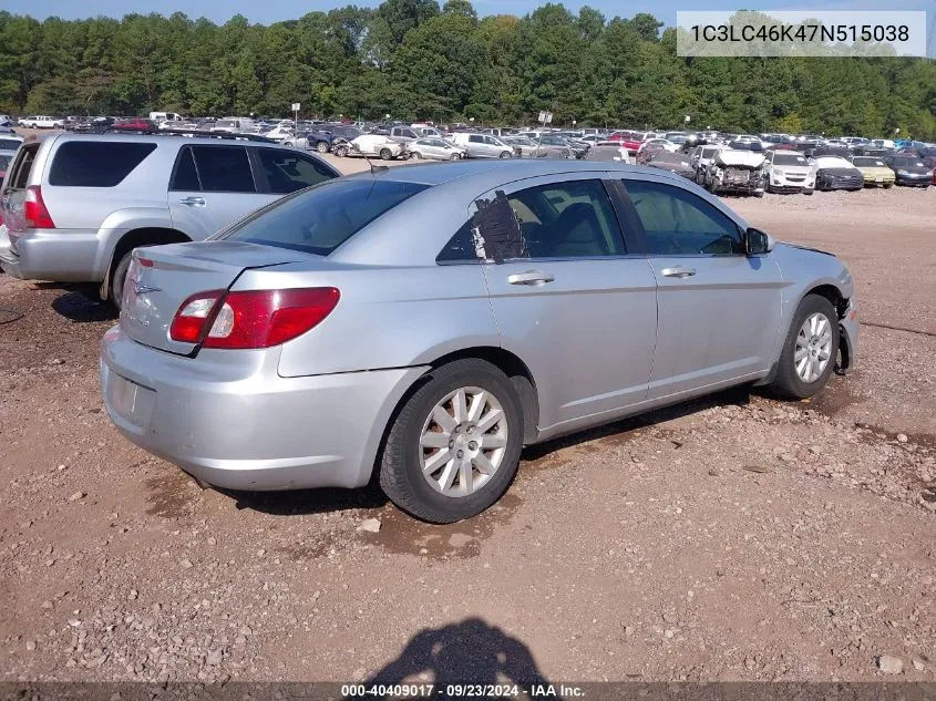 1C3LC46K47N515038 2007 Chrysler Sebring