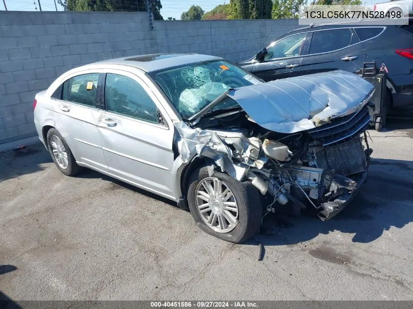 2007 Chrysler Sebring Touring VIN: 1C3LC56K77N528498 Lot: 40451586