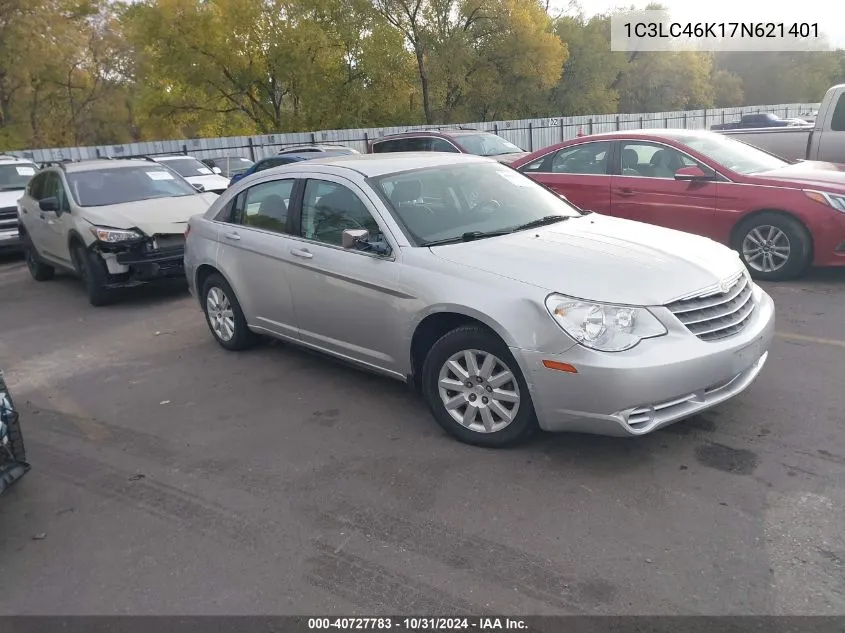 2007 Chrysler Sebring VIN: 1C3LC46K17N621401 Lot: 40727783