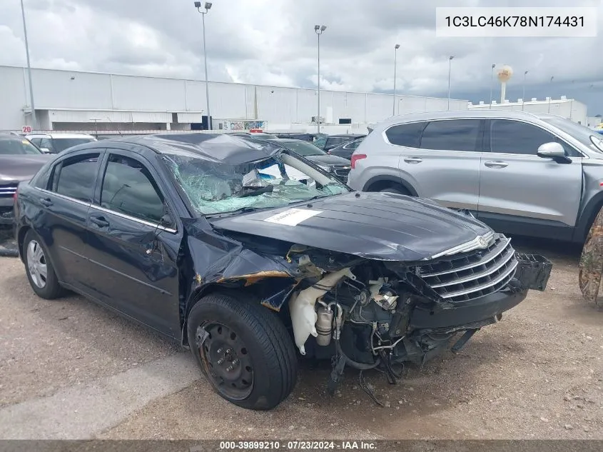 1C3LC46K78N174431 2008 Chrysler Sebring Lx