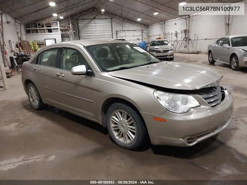 2008 Chrysler Sebring Touring VIN: 1C3LC56R78N100977 Lot: 40180553