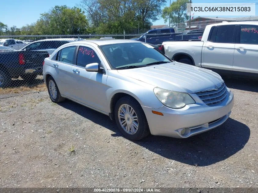 2008 Chrysler Sebring Limited VIN: 1C3LC66K38N215083 Lot: 40290076