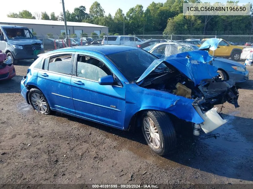 2008 Chrysler Sebring Touring VIN: 1C3LC56R48N196650 Lot: 40391595