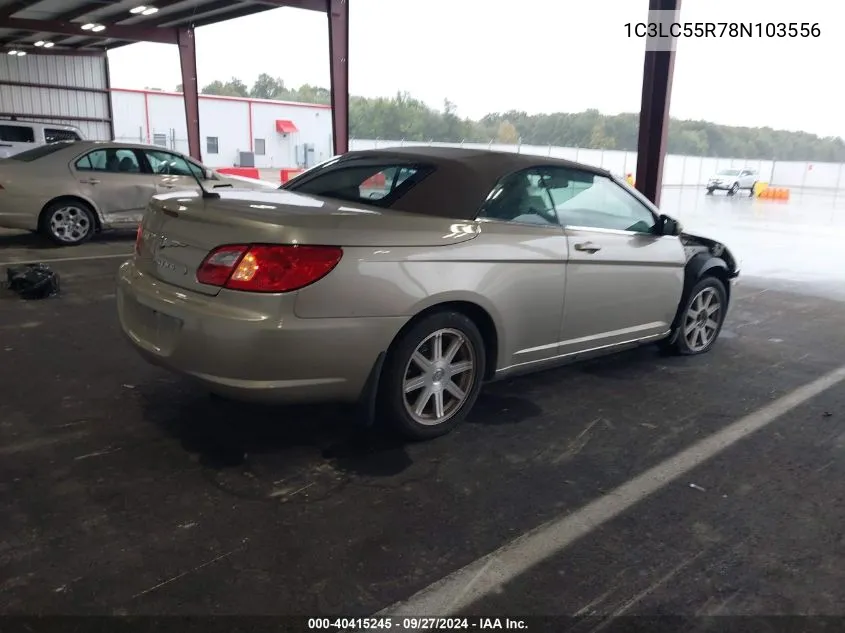 2008 Chrysler Sebring Touring VIN: 1C3LC55R78N103556 Lot: 40415245