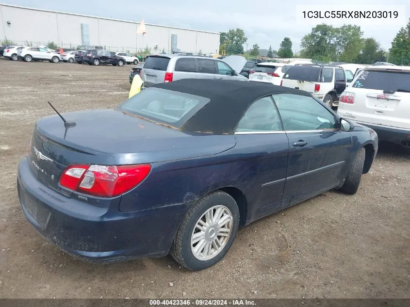 1C3LC55RX8N203019 2008 Chrysler Sebring Touring