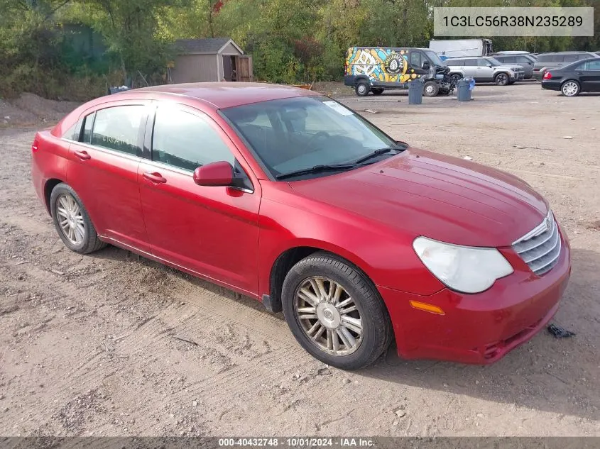 2008 Chrysler Sebring Touring VIN: 1C3LC56R38N235289 Lot: 40432748