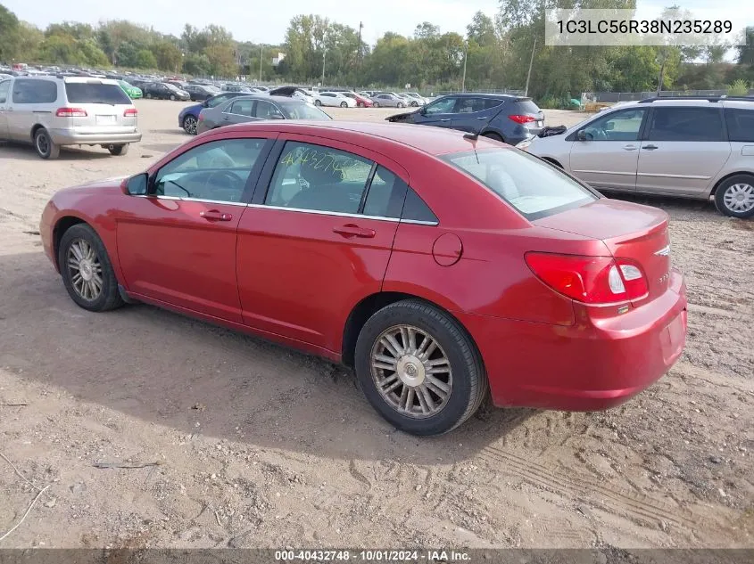 1C3LC56R38N235289 2008 Chrysler Sebring Touring