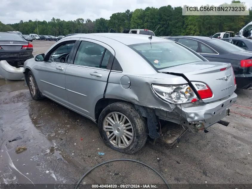 2008 Chrysler Sebring Touring VIN: 1C3LC56R18N273233 Lot: 40454820