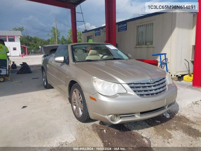 2008 Chrysler Sebring Limited VIN: 1C3LC65M98N614891 Lot: 40523924