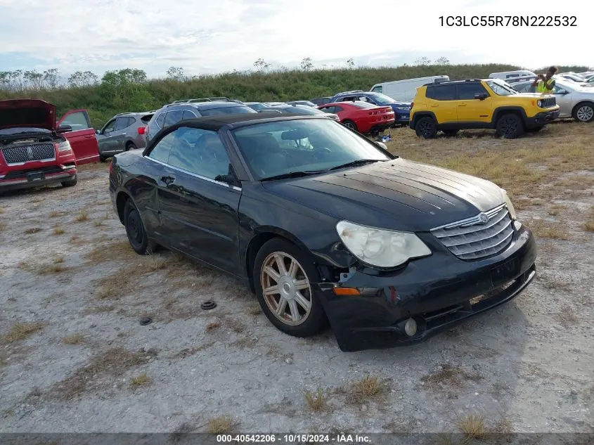 2008 Chrysler Sebring Touring VIN: 1C3LC55R78N222532 Lot: 40542206