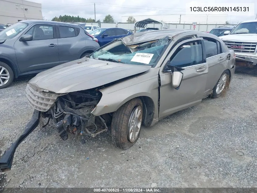 2008 Chrysler Sebring Touring VIN: 1C3LC56R08N145131 Lot: 40700525