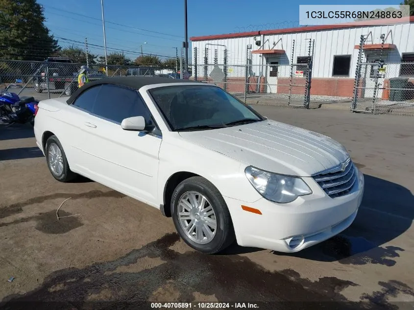 2008 Chrysler Sebring Touring VIN: 1C3LC55R68N248863 Lot: 40705891