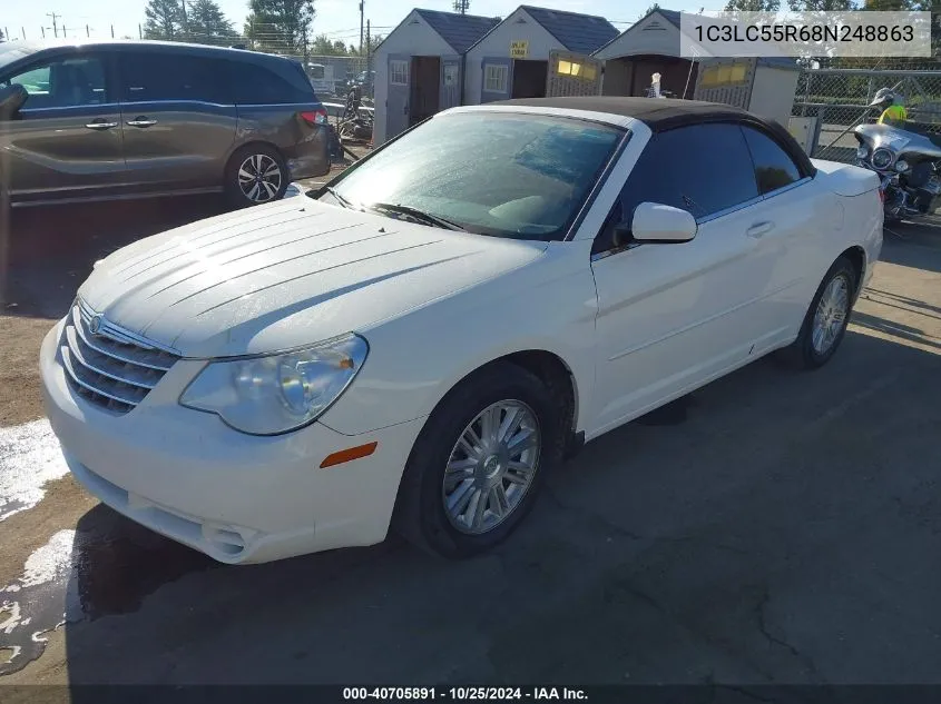 2008 Chrysler Sebring Touring VIN: 1C3LC55R68N248863 Lot: 40705891