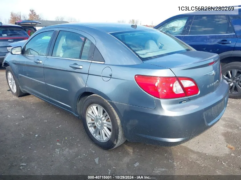 2008 Chrysler Sebring Touring VIN: 1C3LC56R28N280269 Lot: 40715001