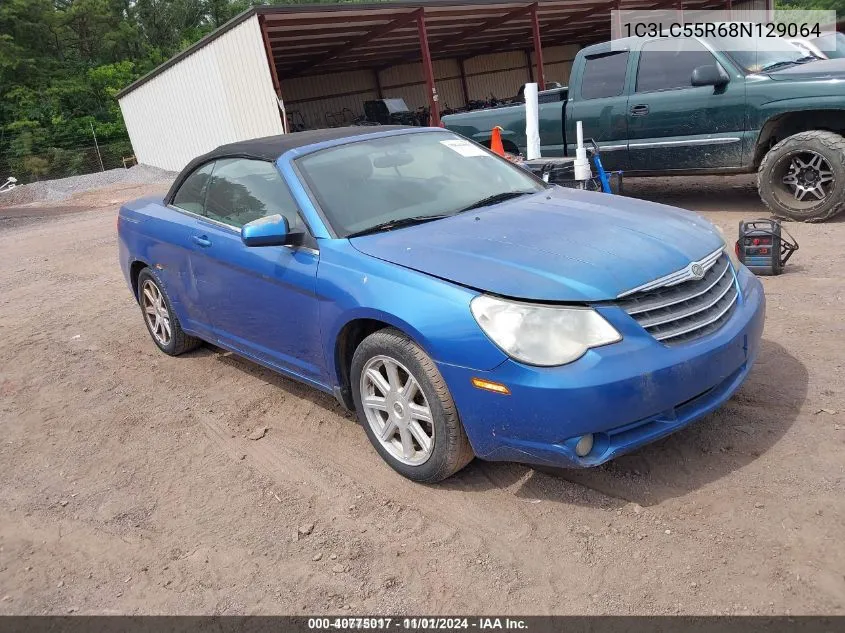 2008 Chrysler Sebring Touring VIN: 1C3LC55R68N129064 Lot: 40775017