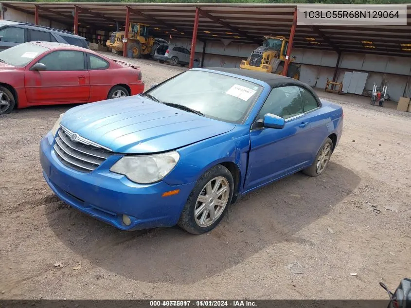 2008 Chrysler Sebring Touring VIN: 1C3LC55R68N129064 Lot: 40775017