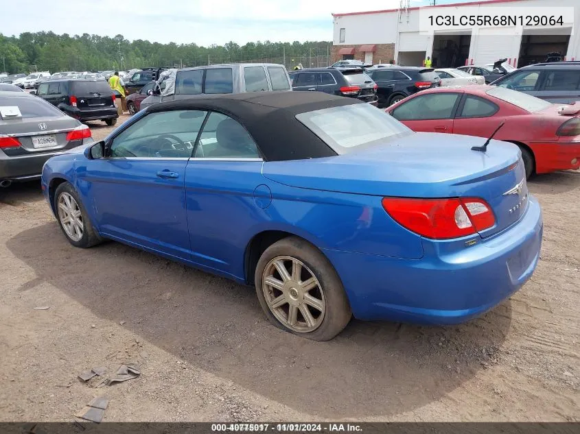 2008 Chrysler Sebring Touring VIN: 1C3LC55R68N129064 Lot: 40775017