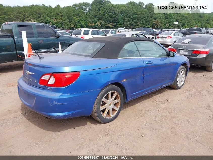 2008 Chrysler Sebring Touring VIN: 1C3LC55R68N129064 Lot: 40775017